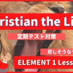 Christian the Lion - ELEMENT1 Lesson 2-1